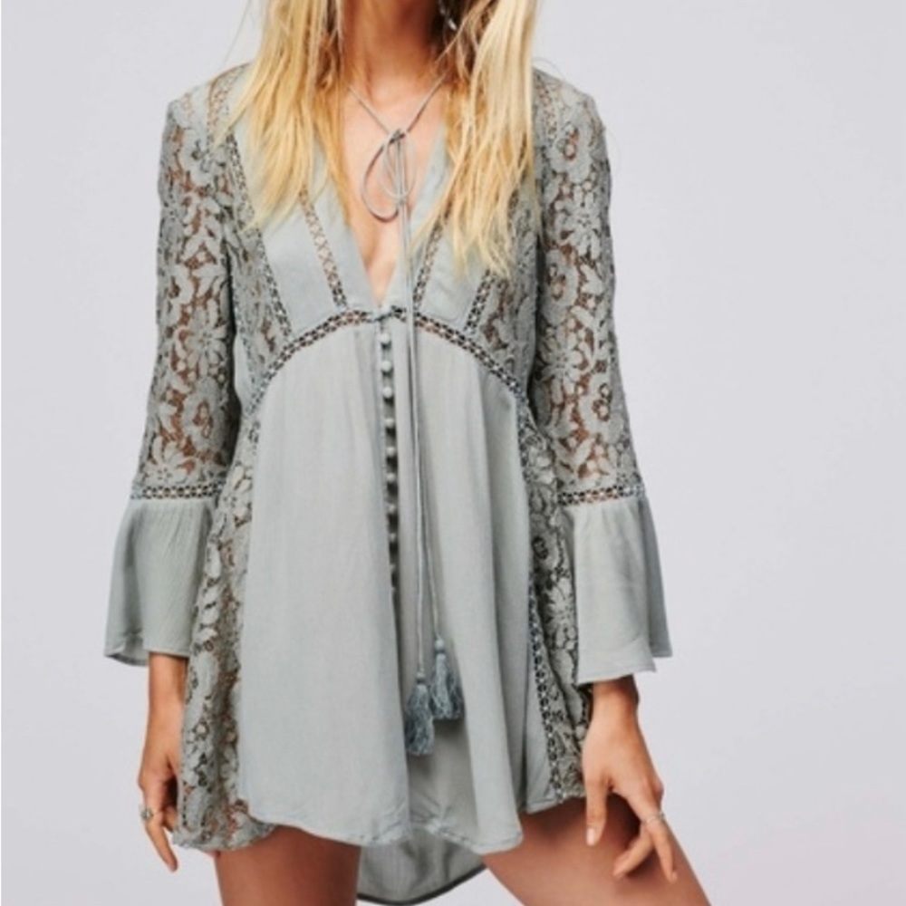 Free People “Lovestoned” Tunic, Size Medium